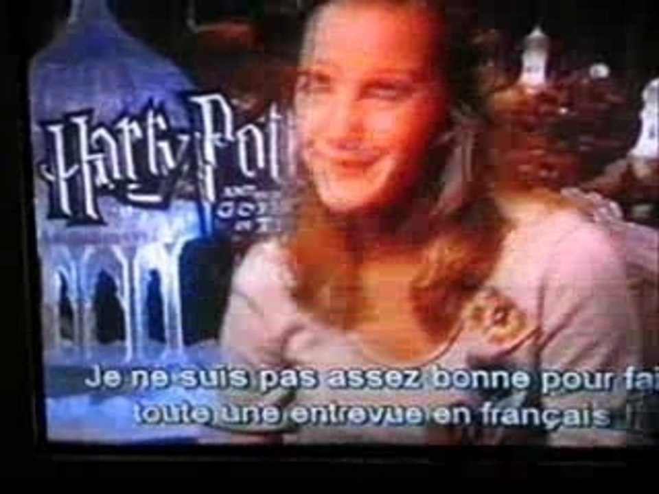 Emma watson parle français