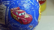 Chupa Chups surprise egg. Cars 2 surprise egg. Пластилин Play Doh и Тачки