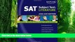 Price Kaplan SAT Subject Test: Literature, 2008-2009 Edition (Kaplan SAT Subject Tests: