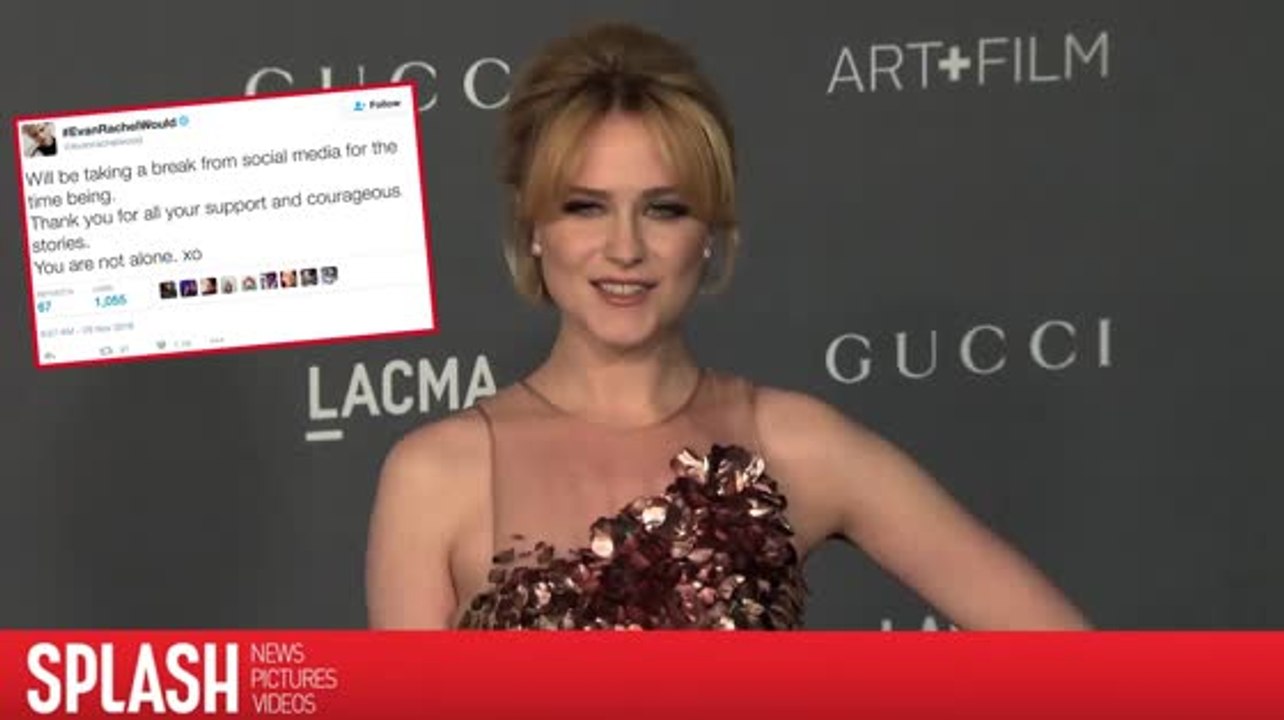 Evan Rachel Wood Takes Social Media Break After Sharing She's a Rape Victim