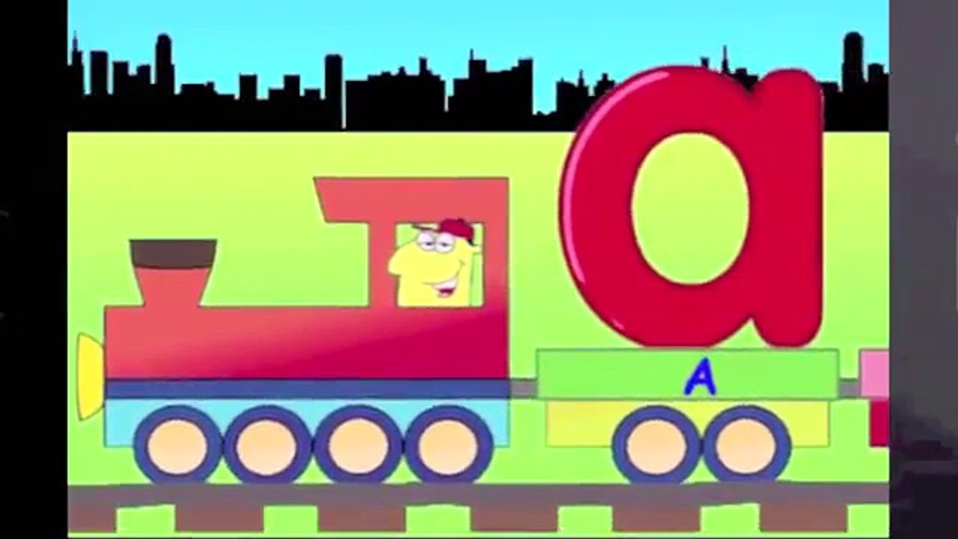 alphabet train for kids