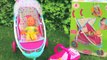 BABYPOP IN BUGGY EN MAXI COSI SPEELGOED BABY FILMPJES PEPPA PIG DUPLO ZIEKENHUIS SET