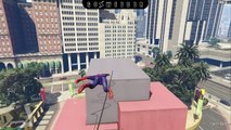 GTA V PC: NEW Spiderman Mod - Web Shooter & More! (GTA 5 PC Mods Gameplay)