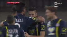 Bostjan Cesar Goal HD - Chievo Veona 3-0 Novara - Coppa Italia Round 4 - 29.11.2016