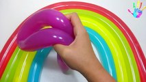 Wet Baloons Rainbow Finger Family - TOP Learn Colors Daddy Finger Nursery Rhymes