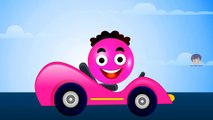 Learn Colors with Car Game For Children, Teach Colours, Baby Kids Learning Videos by Crazy Rhymes
