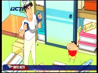 Crayon ShinChan bahasa indonesia - Menggunakan Spander ke Stasiun