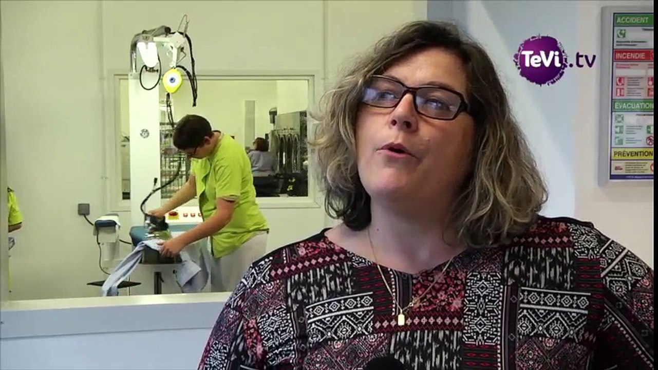 l'ESAT Coutances livraison de linge
