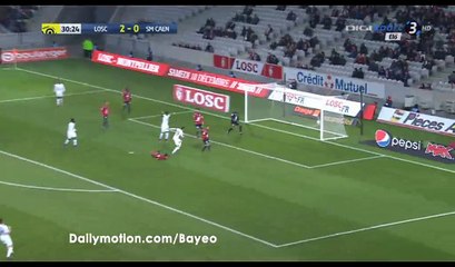 Julien Feret Goal HD - Lille 2-1 Caen - 29.11.2016