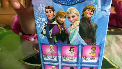 Mainan anak Frozen Brick Bertoyindo and Cards Elsa Anna Kids Toy