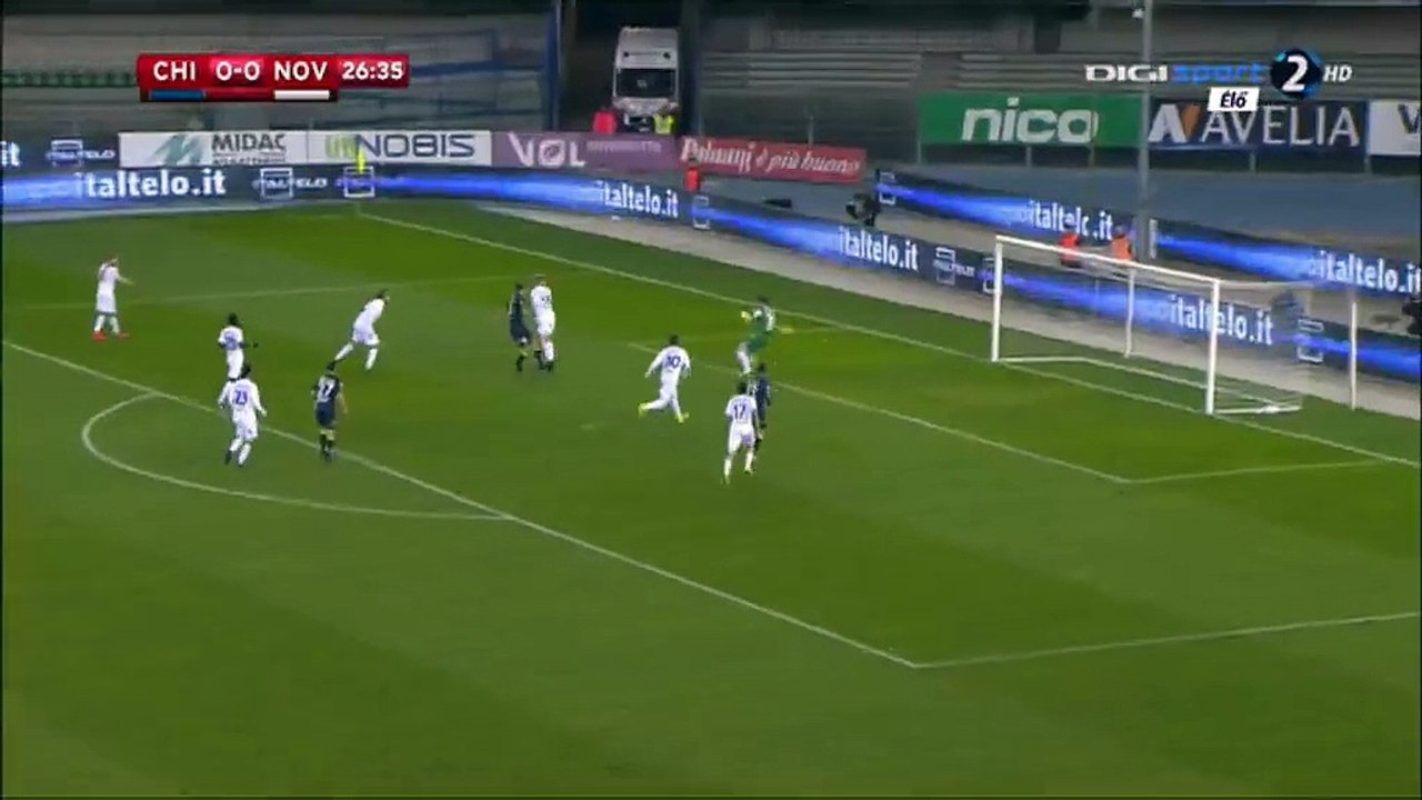 Roberto Inglese Goal HD - Chievo 1-0 Novara - 29.11.2016