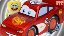 3 Ice Cream surprise eggs!!! Disney Cars MARVEL Spider Man SpongeBob MINIONS Angry Birds 3D Toys