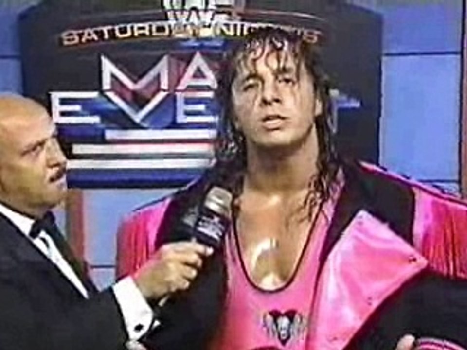 WWF - Saturday Night's Main Event - Bret Hart vs Papa Shango