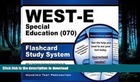FAVORIT BOOK WEST-E Special Education (070) Flashcard Study System: WEST-E Test Practice