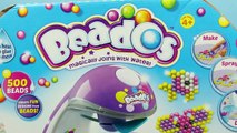 Beados Puppy Dog Reviewed by DisneyCarToys Given to Barbie or Mike the Merman or Spiderman