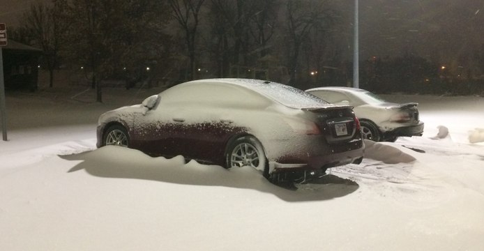 Snowstorm Blankets North Dakota