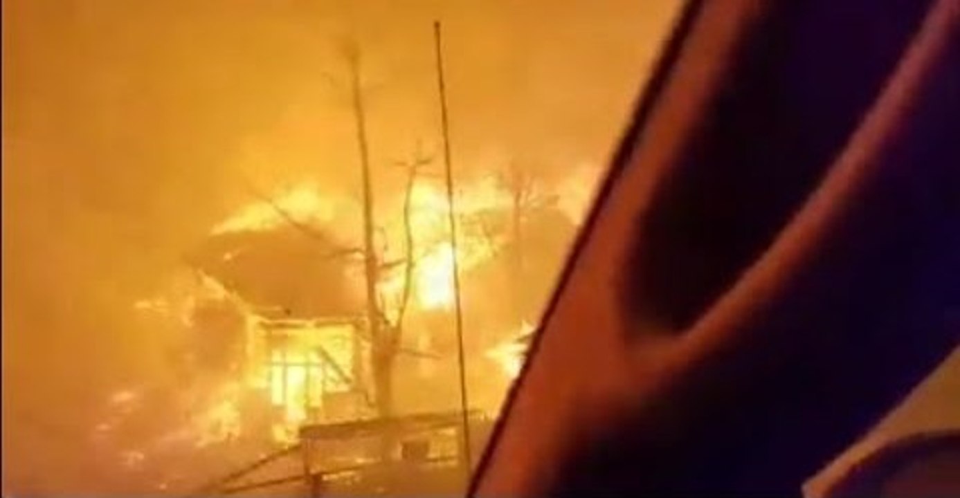 Gatlinburg Wildfire Evacuees Have Close Call as Blaze Closes In