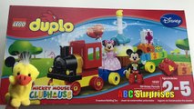 Abc Surprises Minnie Mickey Mouse Train Learn Count Numbers Colors Egg Surprise Party Disney Marvel