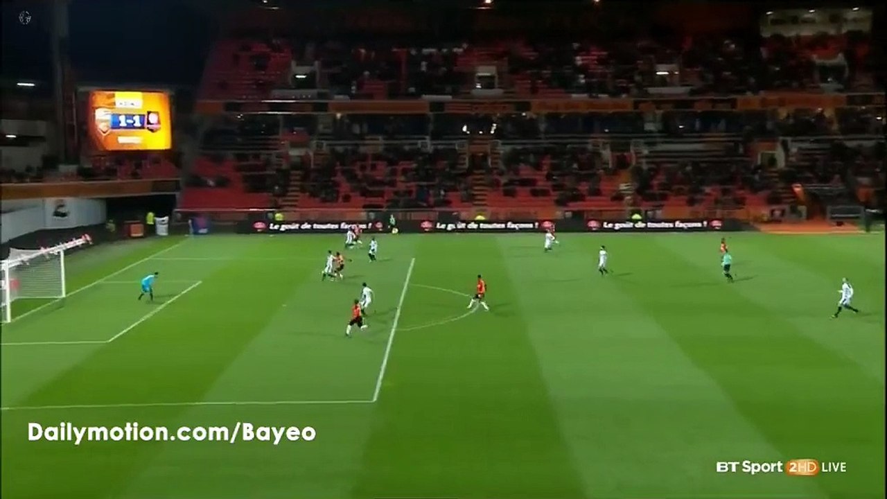 Majeed Waris Goal HD - Lorient 2-1 Rennes - 29.11.2016