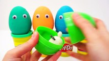 Play-Doh Surprise Eggs, Smurfs The Lion Guard Tom&Jerry Shaun the Sheep Surprise Toys
