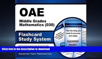 READ THE NEW BOOK OAE Middle Grades Mathematics (030) Flashcard Study System: OAE Test Practice