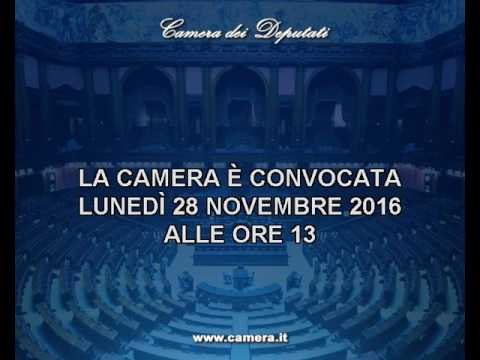 Roma - Camera - 17^ Legislatura - 710^ seduta (28..11.16)