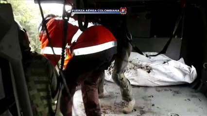 O resgate dos corpos