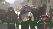 Halepli on binlerce sivil kaçış yolunda