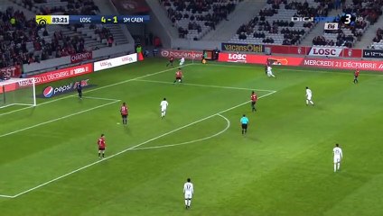 R. Rodelin - Goal  - Lille 4-2 Caen - 29.11.2016