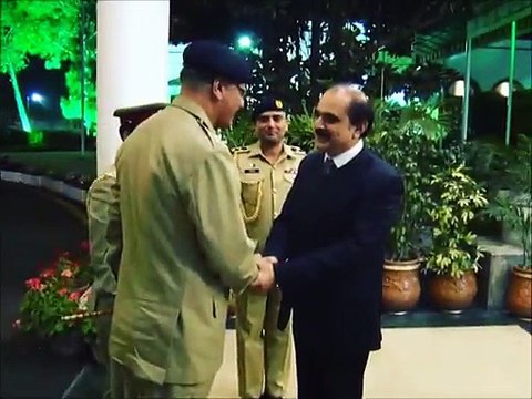 First Entry of Qamar Bajwa After Appointing Chief of Army Staff