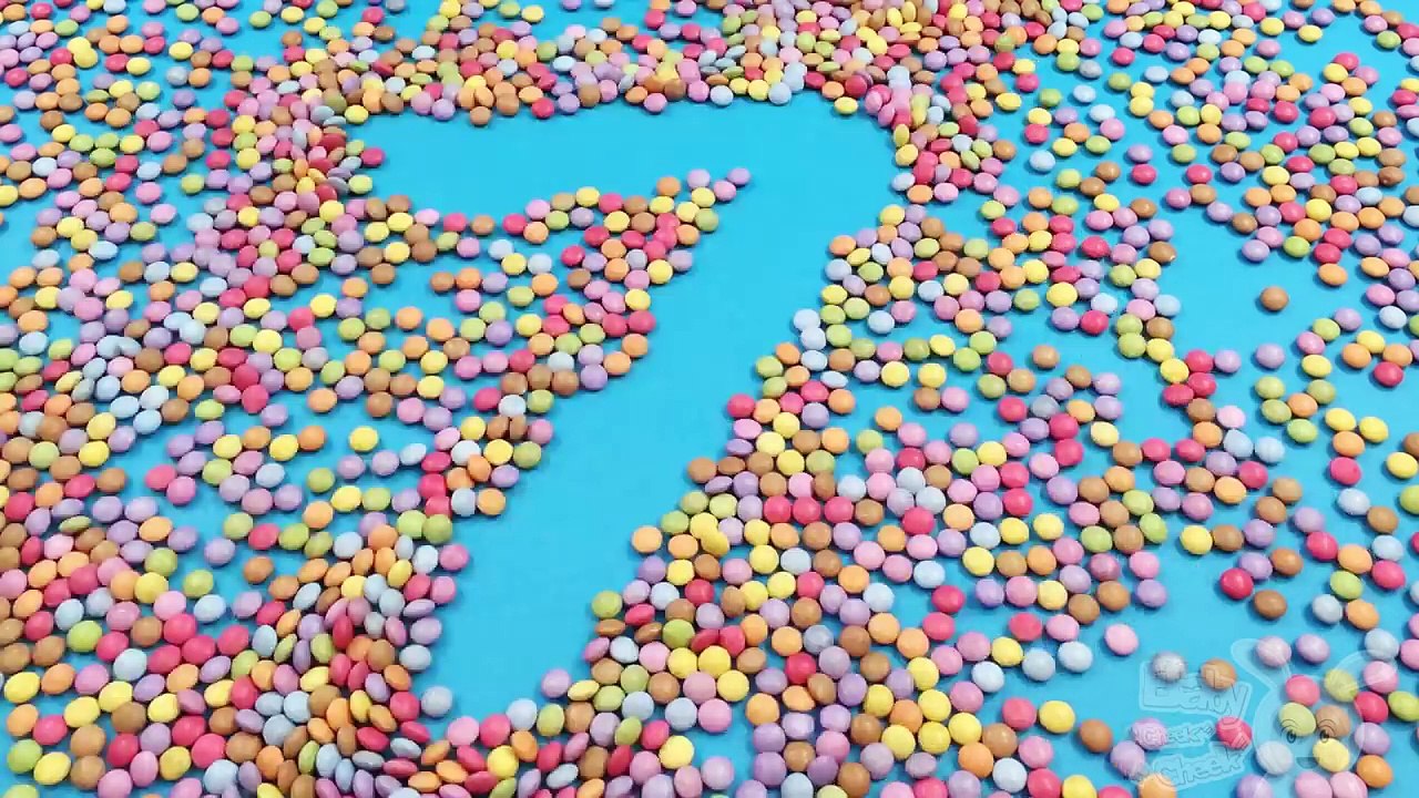 Learn Kids Simple Number Candy | Smarties Numbers for Baby | Count 1to20