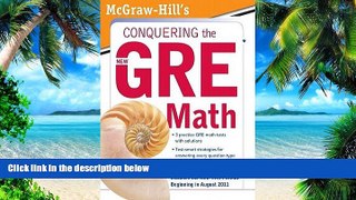 Price McGraw-Hill s Conquering the New GRE MathÂ Â  [MCGRAW HILLS CONQUERING THE NE] [Paperback]