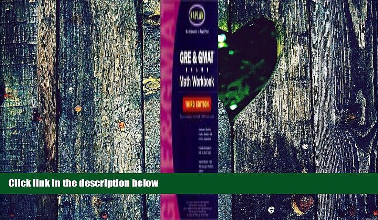 Best Price Kaplan GRE   GMAT Exams Math Workbook, Third Edition (Kaplan GMAT Math Workbook) Kaplan