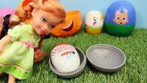 Frozen Kids Elsa Anna Toddler Dolls Bubble Guppies Surprise Eggs Frozen Trolls Toy amp Shopkins