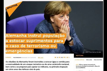 ALEMANHA - NOVO ALERTA EM SEU SITE DE CONTROLE DE ALIMENTAÇÃO