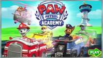 Nick JR Paw Patrol Academy Game - Paw Patrol Cartoon Nick JR - PAW Patrol English 2016 HD