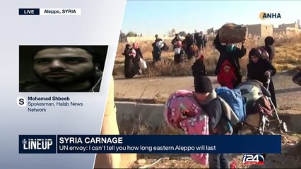 LIVE from Aleppo: 'people have nowhere to get medical aid in the east'