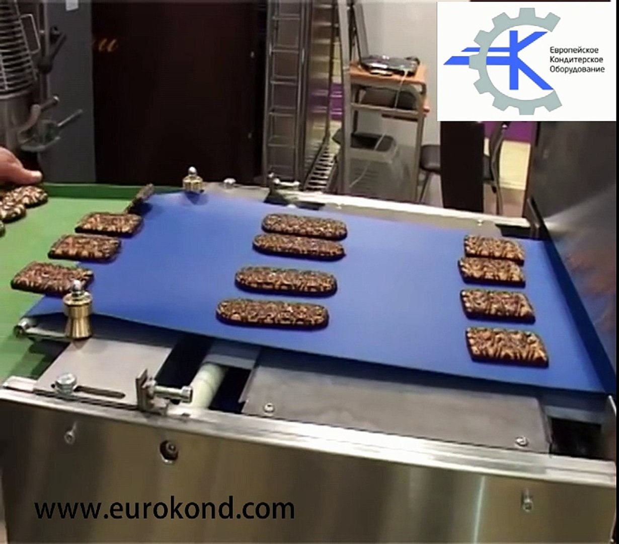 ⁣Глазировочная линия GL EUROKOND