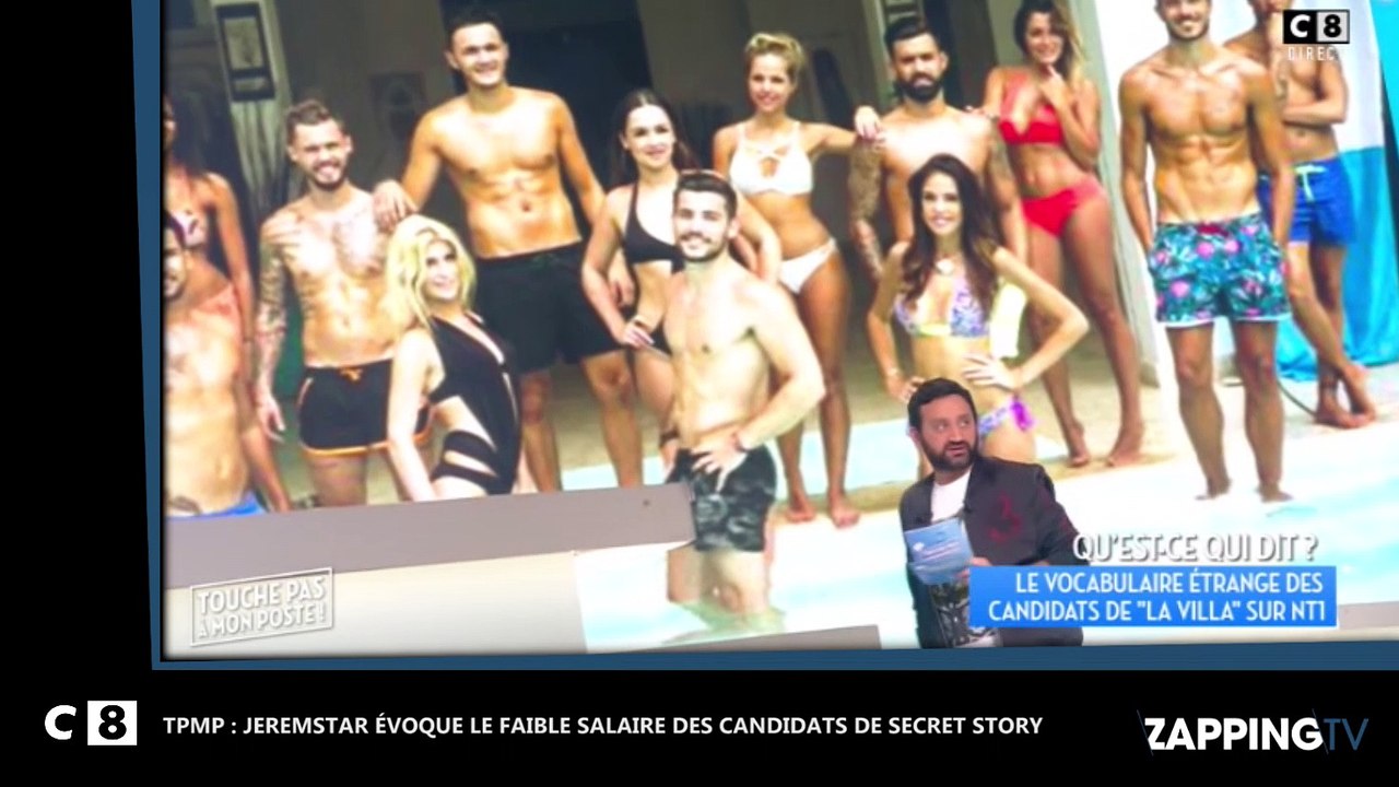 TPMP : Jeremstar évoque le faible salaire des candidats de Secret Story 10