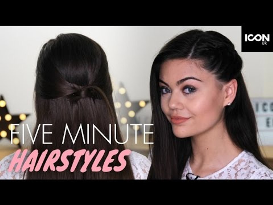 Two 5 Minute Hairstyles | Emily Canham