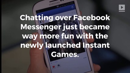 You can now play games on Facebook Messenger