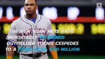 Mets reportedly re-sign Yoenis Cespedes to 4-year, $110 million deal