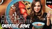 Chocolate + Peanut Butter Breakfast Smoothie Bowl | Danielle Hayley