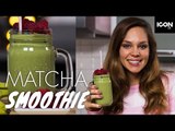 Energy Boosting Detox Matcha Green Tea Fruit Smoothie | Danielle Hayley