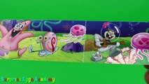 Surprise Eggs Opening - Cheburashka, Mickey Mouse, Spiderman, SpongeBob SquarePants