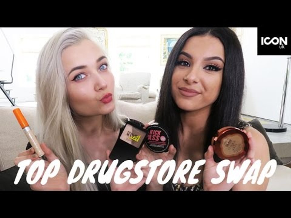 Top Drugstore Makeup Product Swap | Roxxsaurus & Leyla Rose