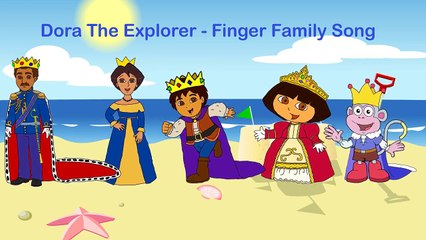 Dora the explorer Finger Family Song Nursery Rhymes For Kids