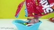 Baby Doll Bath Time Learn Colors Skittles Bath Kinect Sand Toys for kids