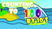 Counting to 100 Songs for Children - Count to 100 - Count 1 to 100 - Count by 1s 2s 5s 10s to 10