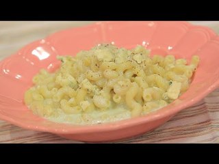 مكرونة بصوص الجبنة الزرقاء | أماني رفعت